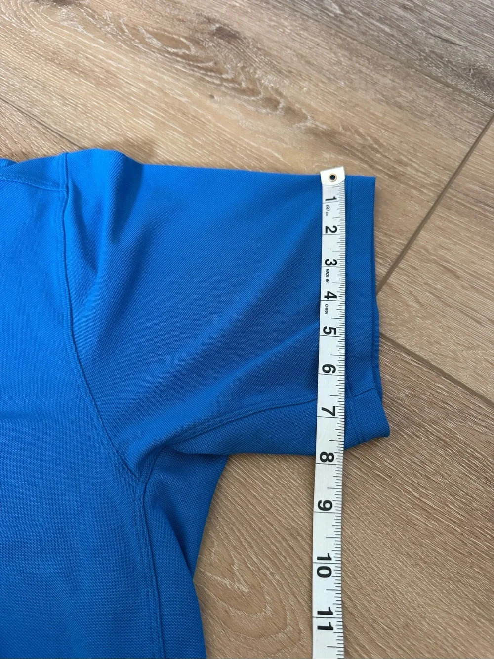 The North Face Polo Shirt Men's L Blue Short Sleeve Golf